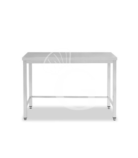 Mesa de acero inoxidable - L 1100 mm x P 600 mm x H 850 mm