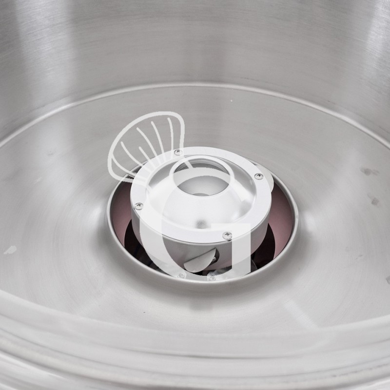 Máquina de algodón de azúcar con cupula y carro L 750 mm x P 750 mm x A 910 mm