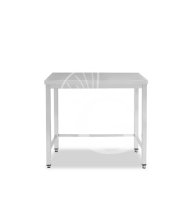 Mesa de acero inoxidable L 700 mm x P 600 mm x A 850 mm
