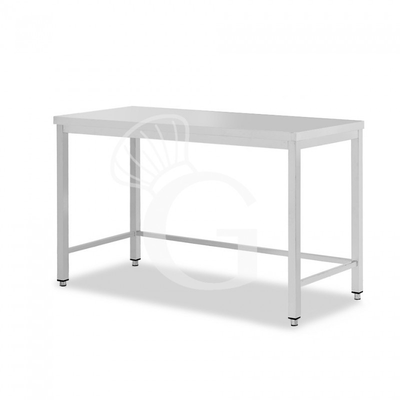 Mesa de acero inoxidable L 1200 mm x P 600 mm x A 850 mm