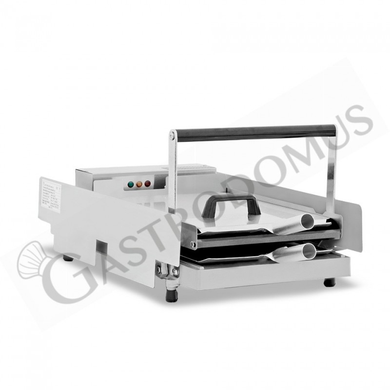 Tostadora de pan para hamburguesas L 395 mm x P 760 mm x A 330 mm 2,4 kW