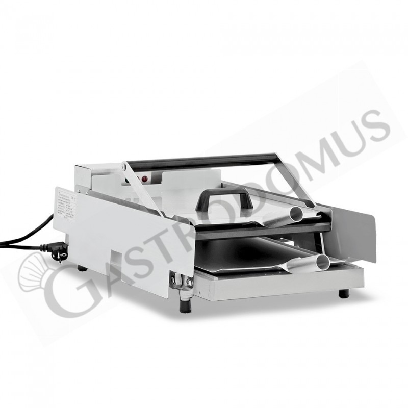 Tostadora de pan para hamburguesas L 395 mm x P 760 mm x A 330 mm 2,4 kW