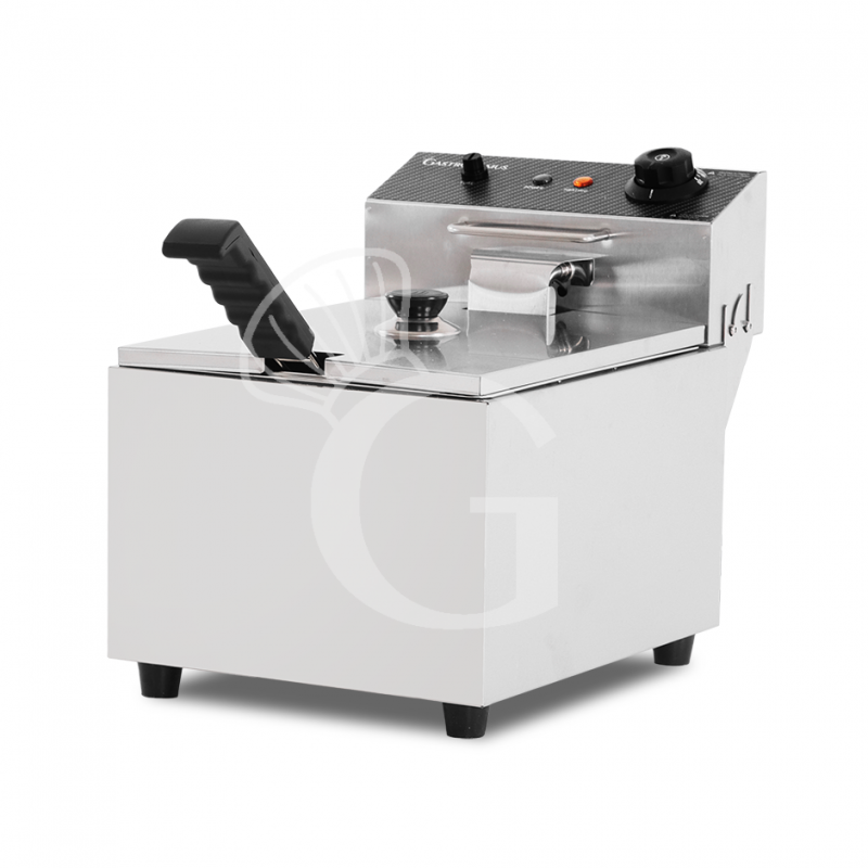 Freidora eléctrica de sobremesa 1cuba 8 LT potencia 2,8 KW Monofásica