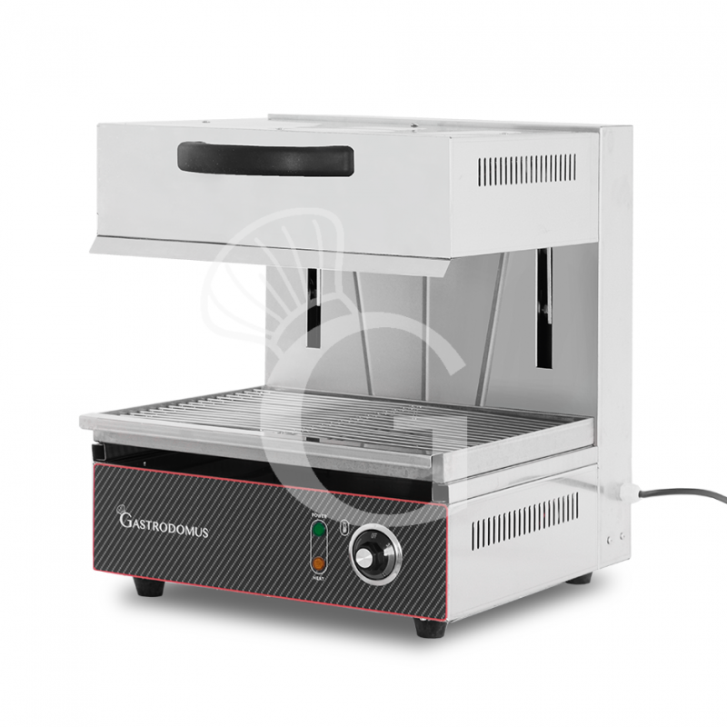 Salamandra monofásica con cabezal móvil L 450 mm x P 510 mm x A 520 mm 2,8 kW