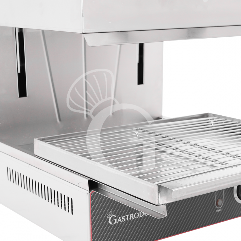 Salamandra monofásica con cabezal móvil L 450 mm x P 510 mm x A 520 mm 2,8 kW