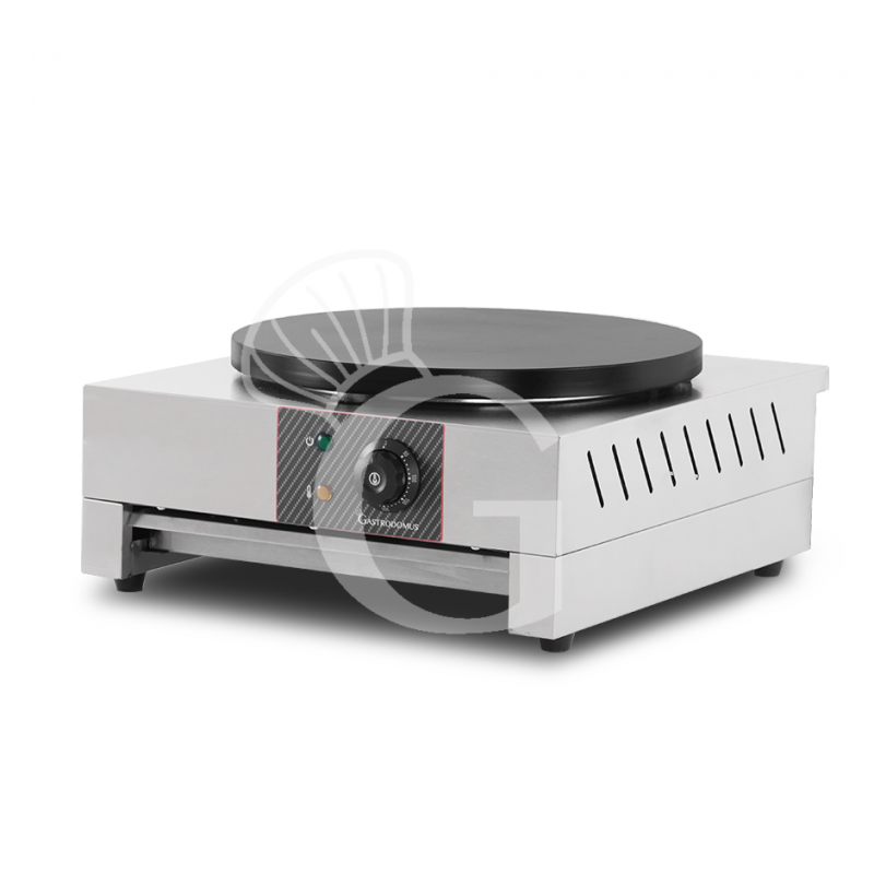 Crepera eléctrica simple de 400 mm de diámetro 3 Kw Monofásica