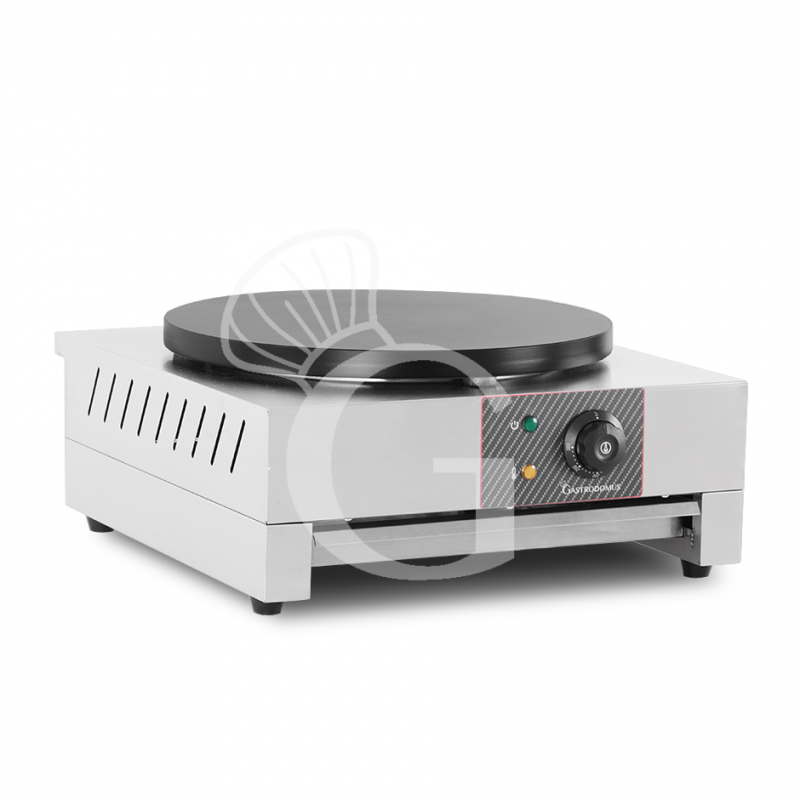 Crepera eléctrica simple de 400 mm de diámetro 3 Kw Monofásica