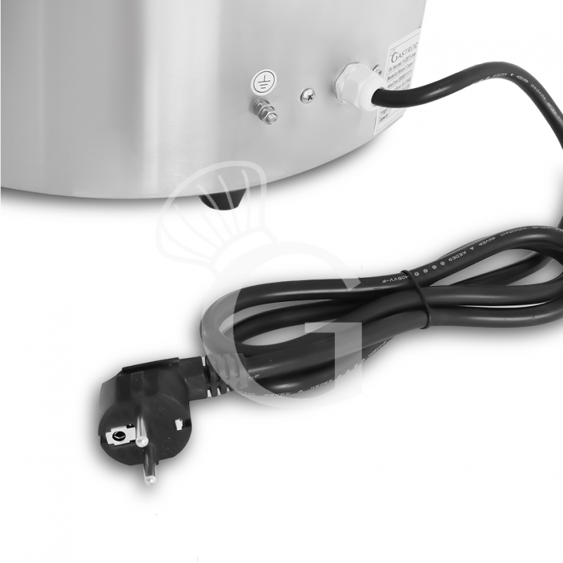 Crepera eléctrica individual de 400 mm de diámetro 2,2 Kw Monofásica