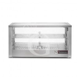 Vitrina caliente de vidrio...