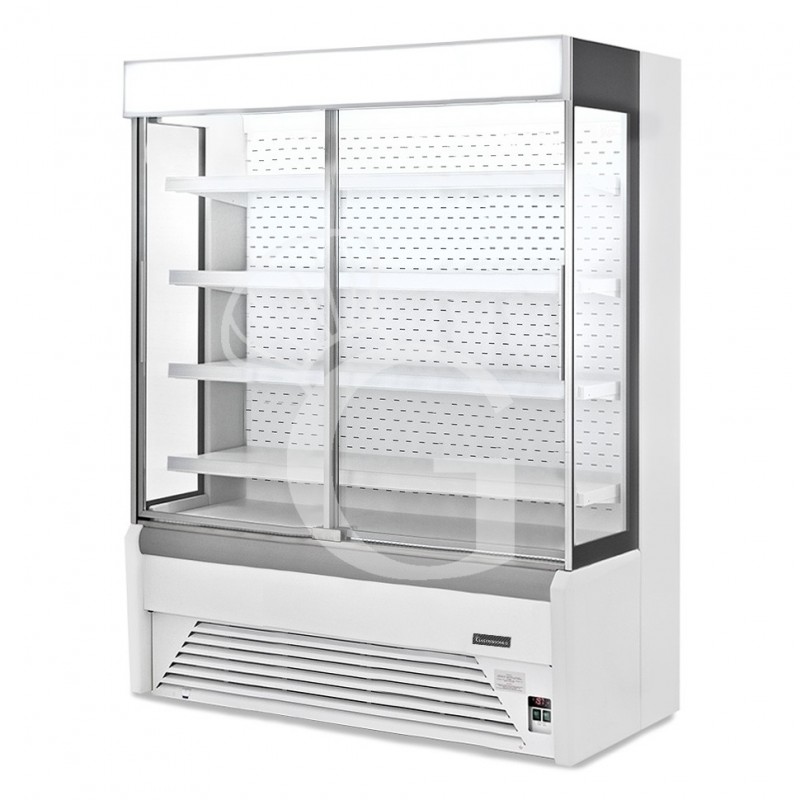 Vitrina Mural Refrigerada serie Ettore con puertas correderas Temperatura +1°/+10°C L 1940 mm