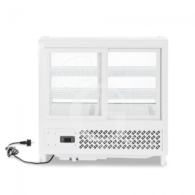 Vitrina refrigerada ventilada color blanco 100 LT 0°C/+12°C L 682 mm x P 450 mm x A 675 mm