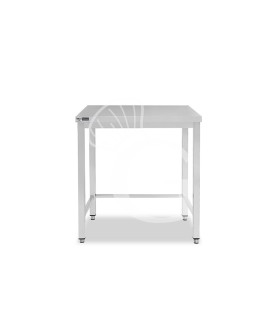 Mesa de acero inoxidable L 500 mm x P 600 mm x A 865 mm