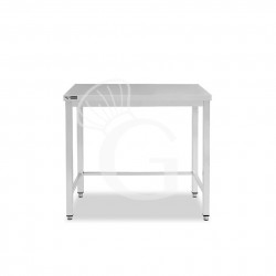 Mesa de acero inoxidable L 600 mm x P 700 mm x A 865 mm