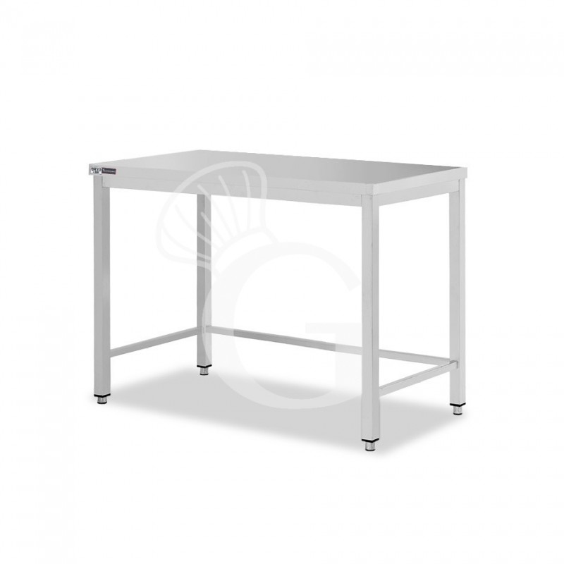 Mesa de acero inoxidable L 900 mm x P 600 mm x A 865 mm