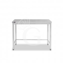 Mesa de acero inoxidable L 900 mm x P 800 mm x H 865 mm