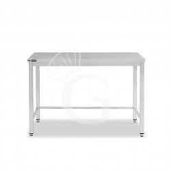 Mesa de acero inoxidable L 1000 mm x P 700 mm x A 865 mm