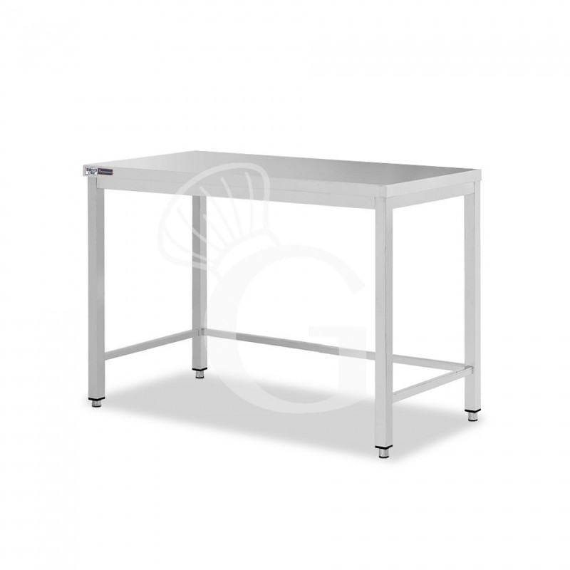 Mesa de acero inoxidable L 1100 mm x P 700 mm x A 865 mm