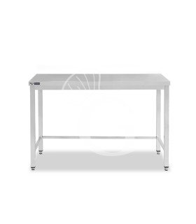 Mesa de acero inoxidable L 1300 mm x P 600 mm x A 865 mm