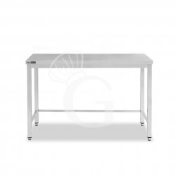Mesa de acero inoxidable L 1200 mm x P 700 mm x A 865 mm