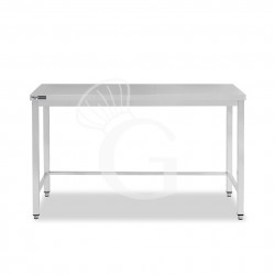 Mesa de acero inoxidable L 1700 mm x P 600 mm x A 865 mm