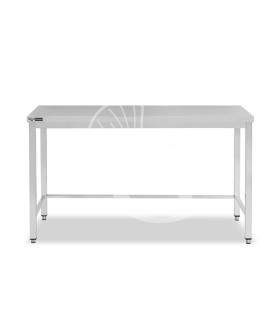 Mesa de acero inoxidable L 1800 mm x P 600 mm x A 865 mm