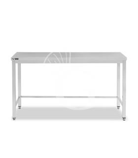 Mesa de acero inoxidable L 2000 mm x P 600 mm x A 865 mm