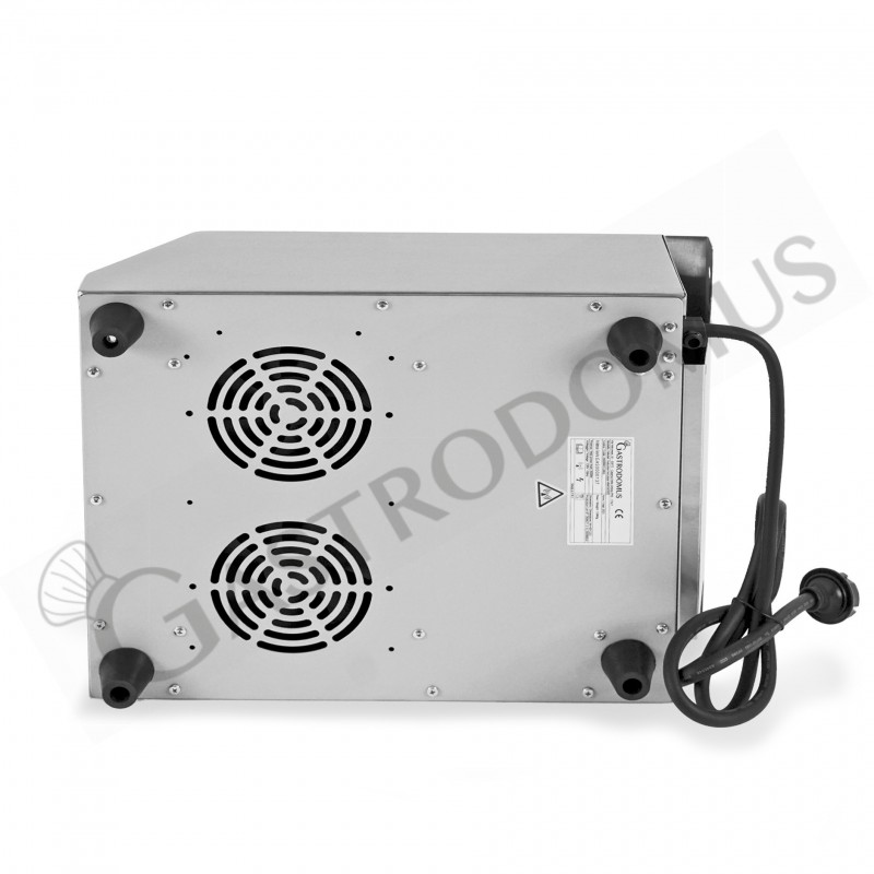 Wok de inducción 1 zona de cocción L 340 mm x P 445 mm x A 130 mm 3500 W