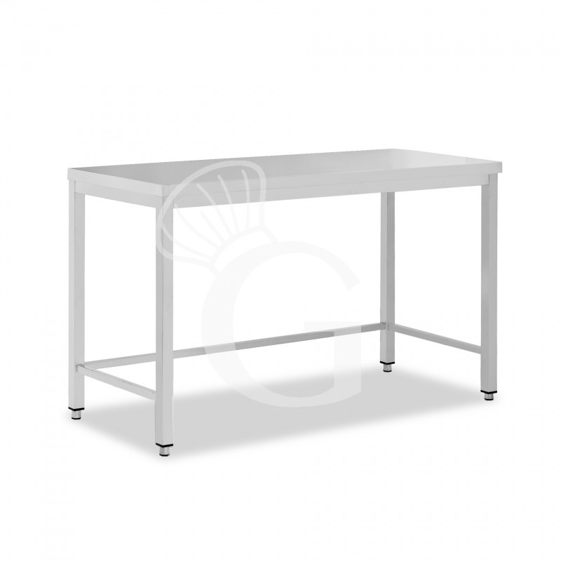 Mesa de acero inoxidable L 1700 mm x P 700 mm x A 850 mm