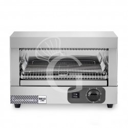 Tostadora profesional monofásica L 490 mm x P 260 mm x A 300 mm 3 pinzas bandeja para migas
