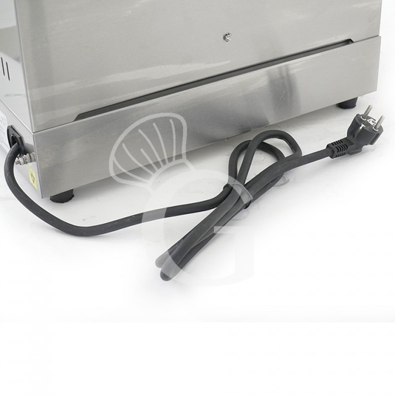 Tostadora profesional monofásica L 490 mm x P 260 mm x A 300 mm 3 pinzas bandeja para migas