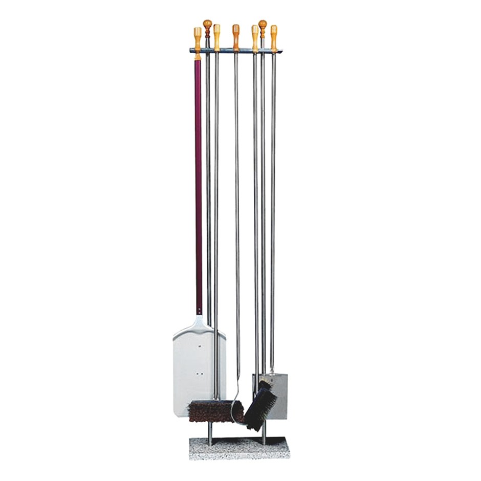 Soporte vertical para palas de pizza 10 posiciones L 450 MM X P 320 MM X A 1800 MM