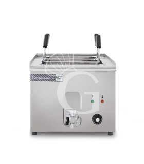 Cocedor de pasta eléctrico de sobremesa 1 cuba L 400 mm x P 680 mm x A 370 mm 20 LT 4500 W