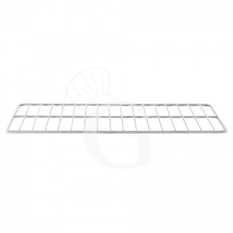 Rejilla de acero inoxidable 600 mm x 400 mm.