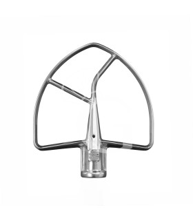 Batidor plano de acero inoxidable