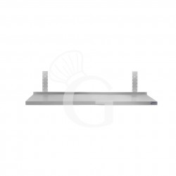 Estante de pared de acero inoxidable L 1000 mm x P 400 mm x A 350 mm