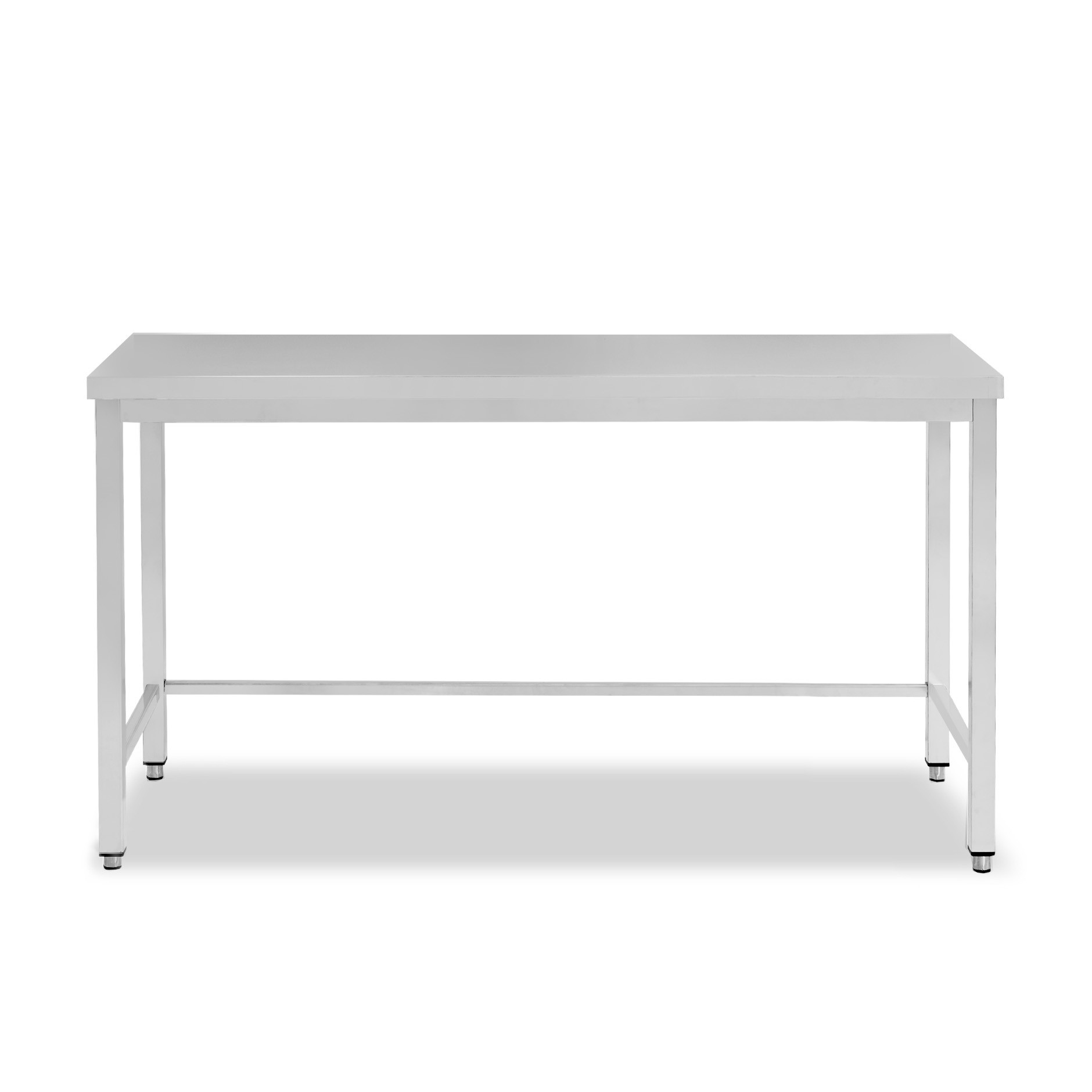 Mesa de acero inoxidable L 2000 mm x P 600 mm x A 850 mm