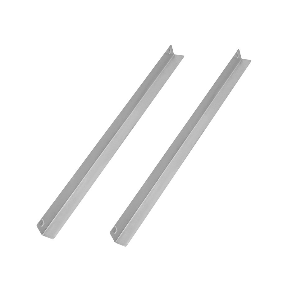 Par de guías en forma de "L" para mesas refrigeradas