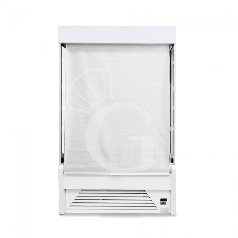 Vitrina Mural Refrigerada serie Ettore con cortina nocturna Temperatura +1°/+10°C L 1020 mm