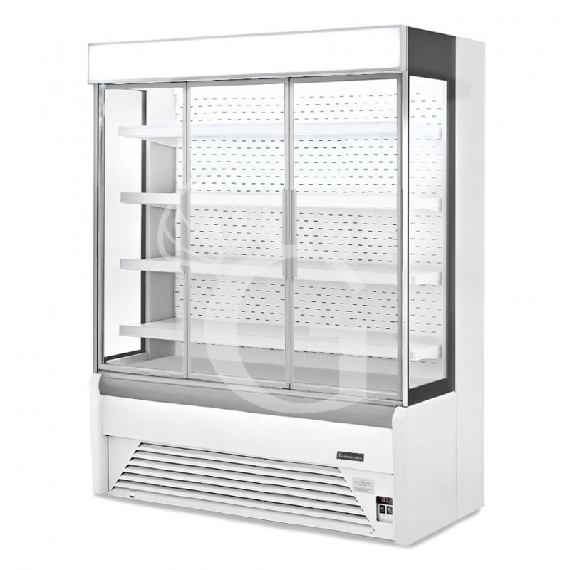 Vitrina Mural Refrigerada serie Ettore con puertas batientes Temperatura +1°/+10°C L 1940 mm