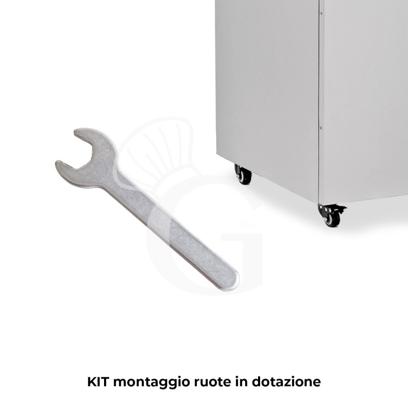 Armario calientaplatos con 3 estantes - L 600 x P 530 x A 770 mm