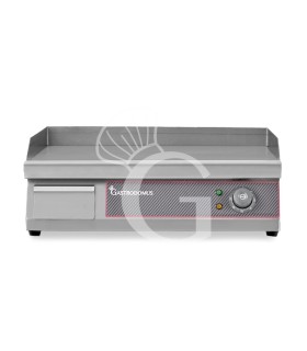 Fry Top eléctrico de sobremesa, una placa lisa, potencia 3000 W L 600 mm