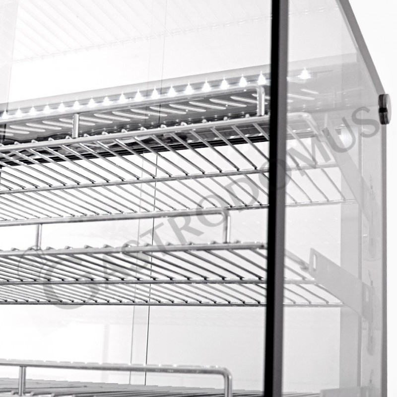 Detalle vitrina caliente