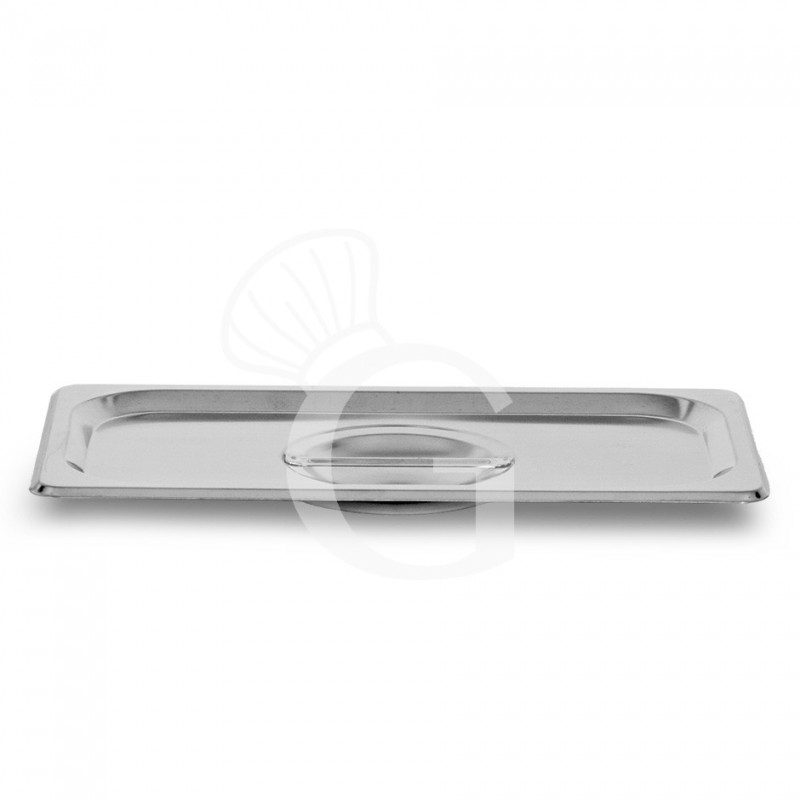 Tapa de acero inoxidable GN1/3 - L 325 x P 176 mm