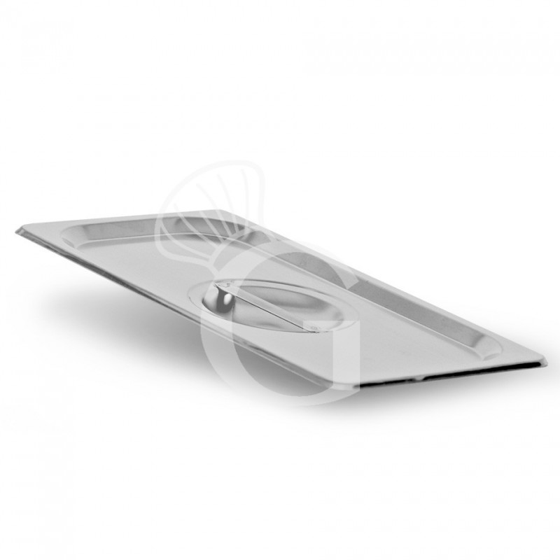 Tapa de acero inoxidable GN1/3 - L 325 x P 176 mm