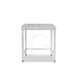 Mesa de acero inoxidable L 500 mm x P 700 mm x A 850 mm
