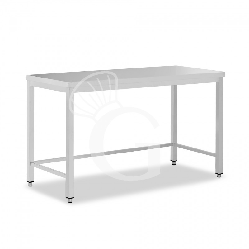 Mesa de acero inoxidable L 1800 mm x P 600 mm x A 850 mm