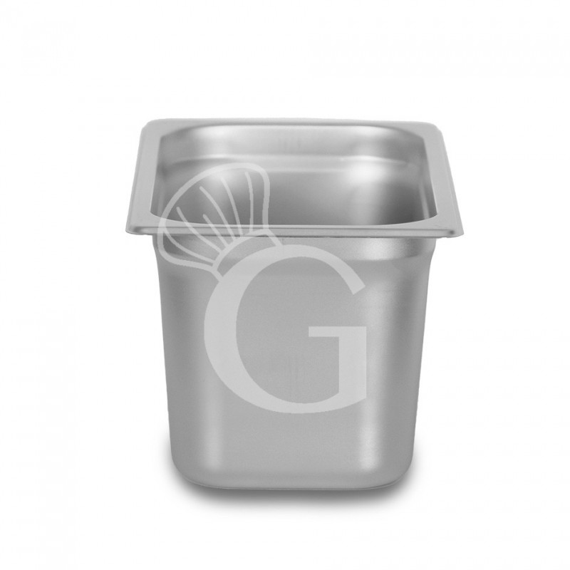 Cubeta GN1/3 de acero inoxidable, L 325 mm x P 176 mm x H 150 mm