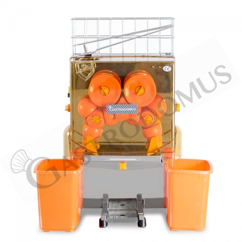 Exprimidor de naranjas automático profesional monofásico 0,12 Kw, producción por minuto 20 naranjas