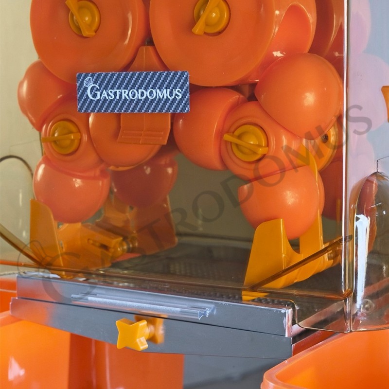 Exprimidor de naranjas automático profesional monofásico 0,12 Kw, producción por minuto 20 naranjas