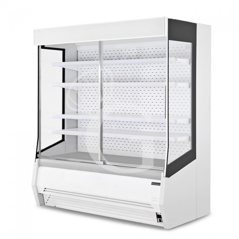 Vitrina Mural Refrigerada serie Mirco con puertas correderas Temperatura +1°/+10°C L 2560 mm